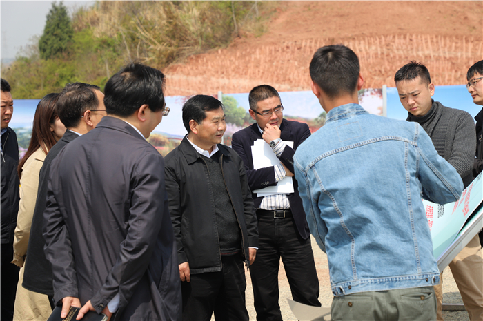 20180322 森投公司-左正常委带队赴森投公司丹景台片区综合提升项目施工现场调研指导工作_副本
