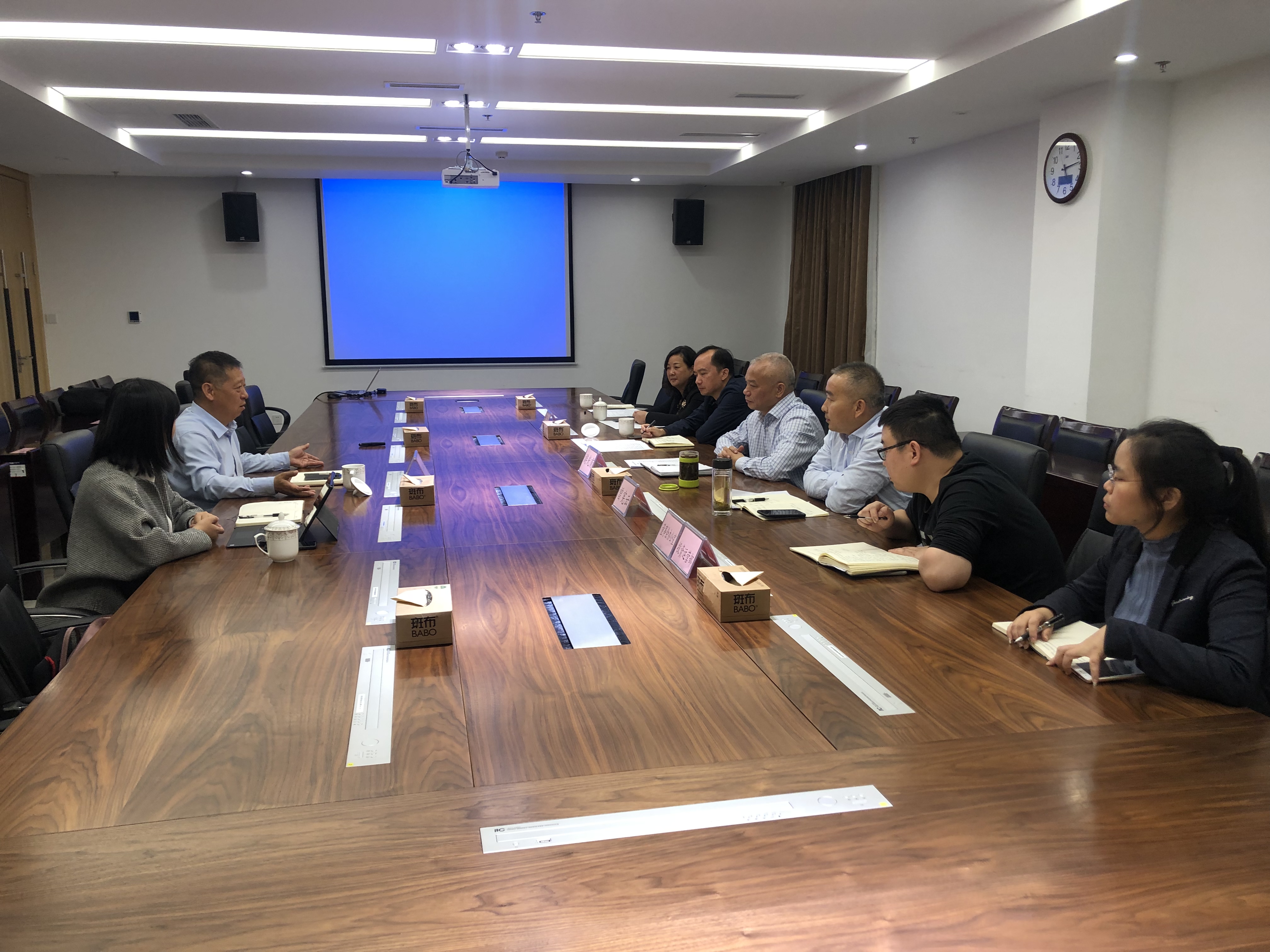 益民集团与新疆三农草原牧业有限公司开展业务交流