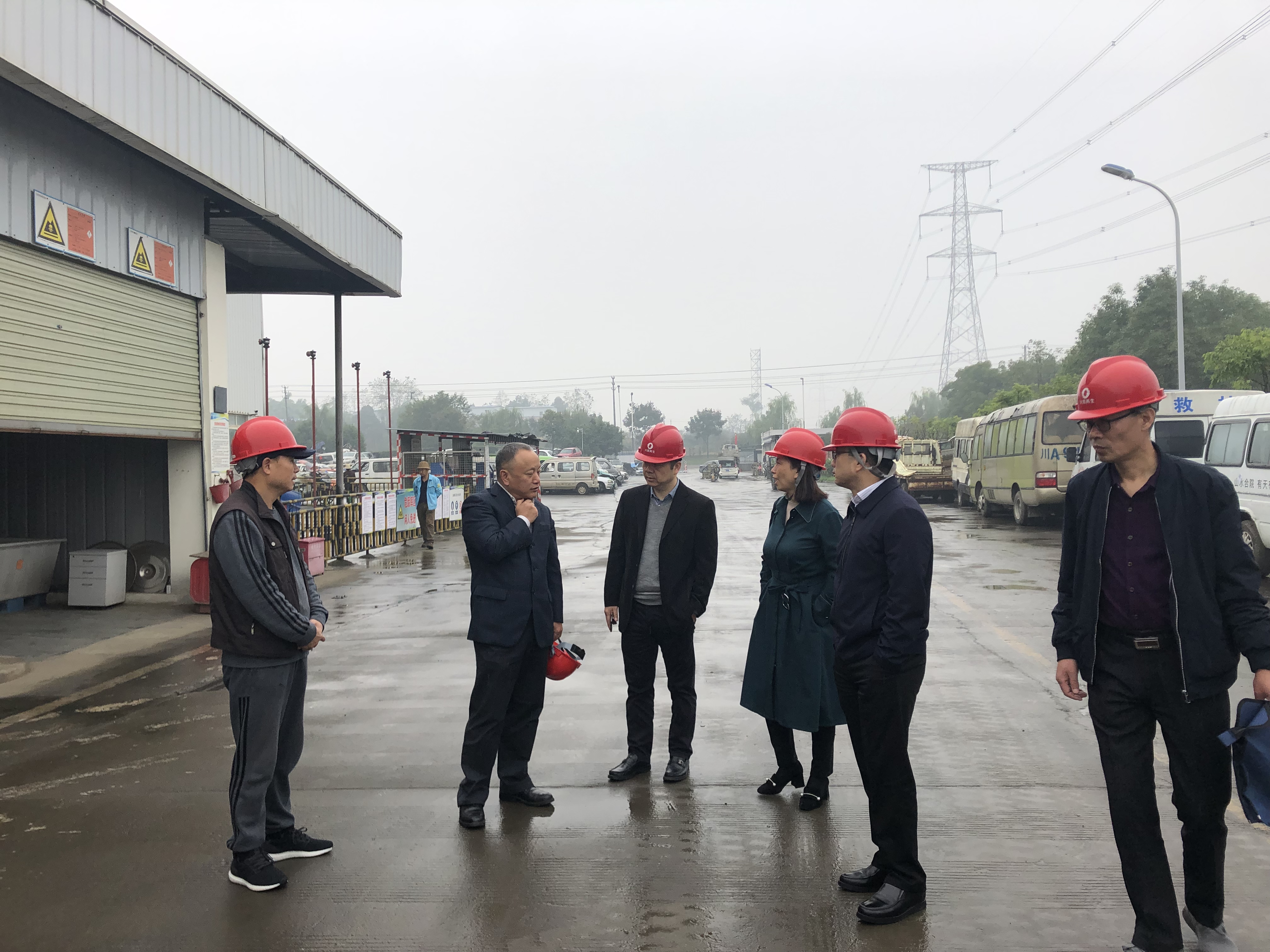 1031定稿 省商务厅副厅长佘骥调研兴原公司