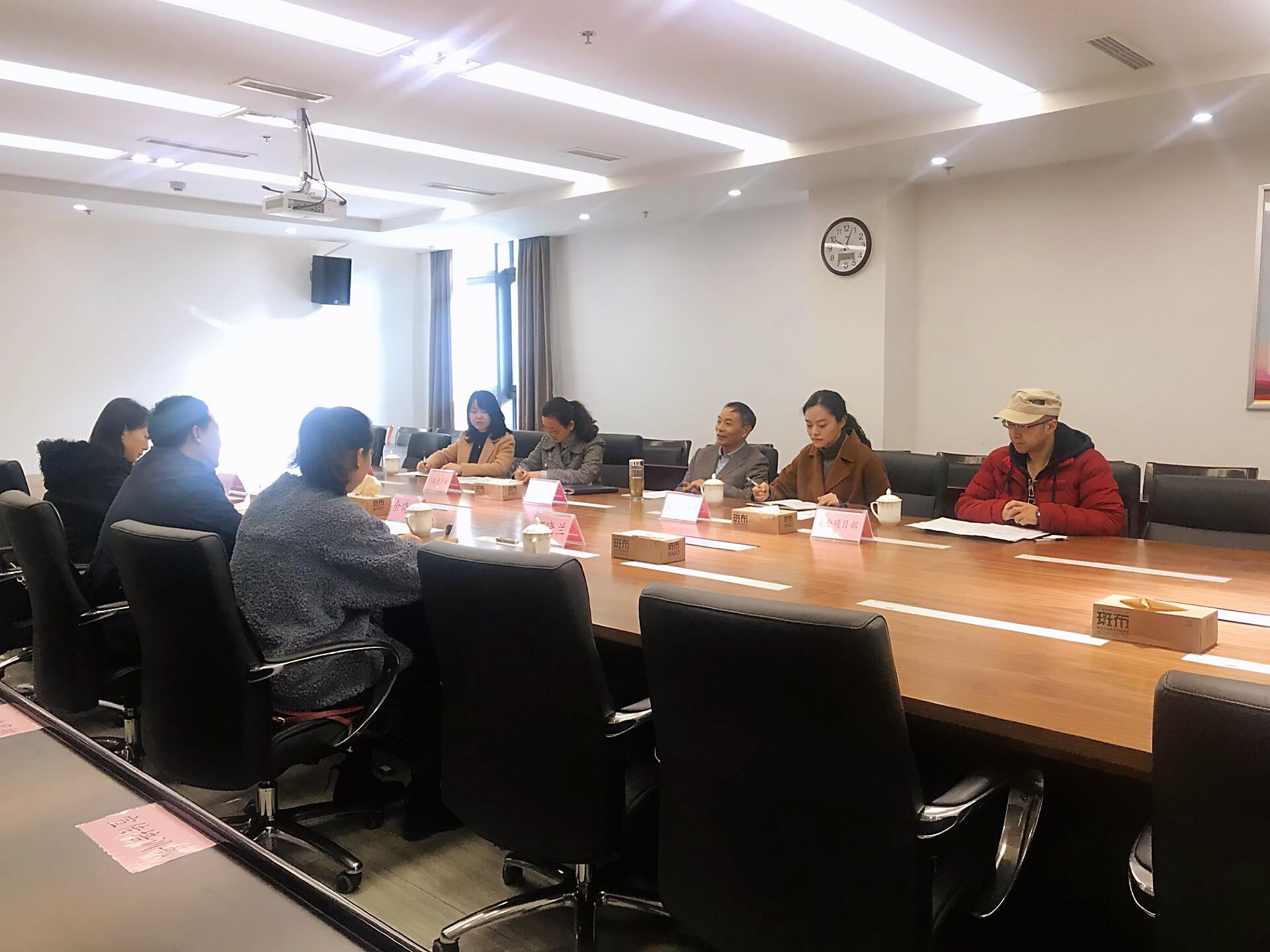 集团公司与江油星乙农投进行内部管理考察交流