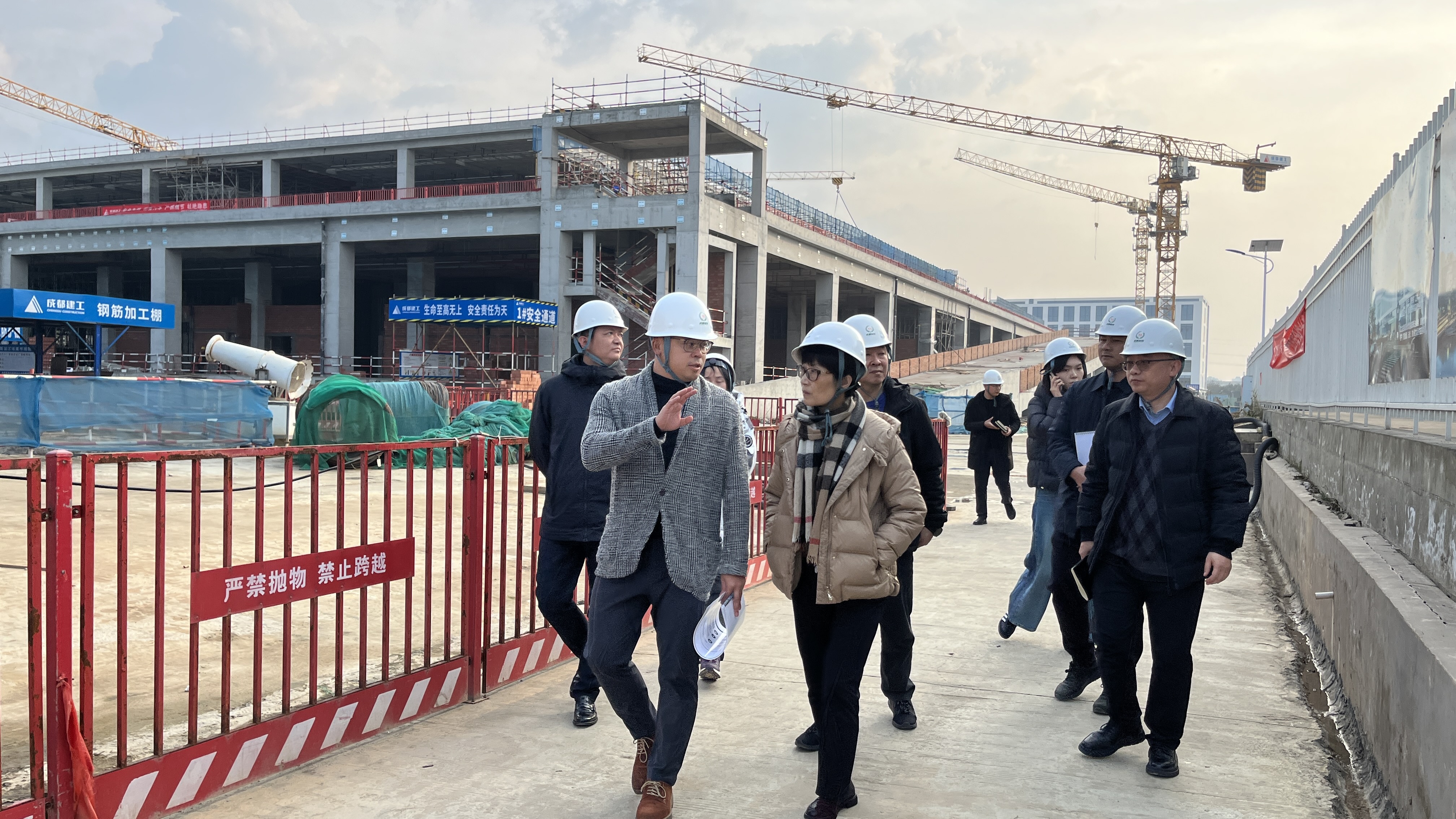 成都市商务局局长何丽调研成都菜篮子保供中心暨国际农产品及食品综合服务项目.jpg 成都市商务局局长何丽调研成都菜篮子保供中心暨国际农产品及食品综合服务项目.jpg